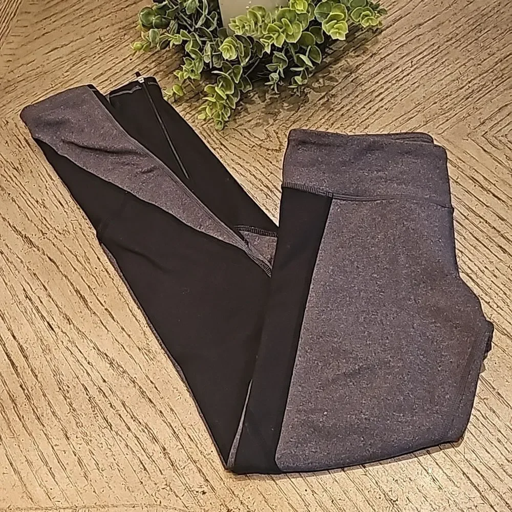 Alo black and gray legging size S